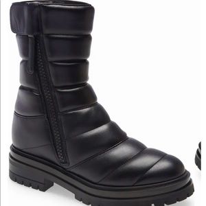 Gianvito Rossi Quilted Combat Boot